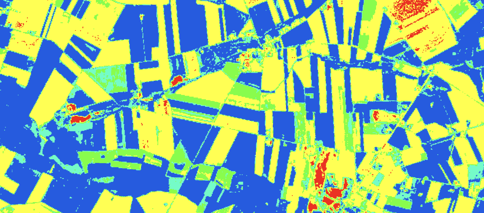 NDVI Sierpień